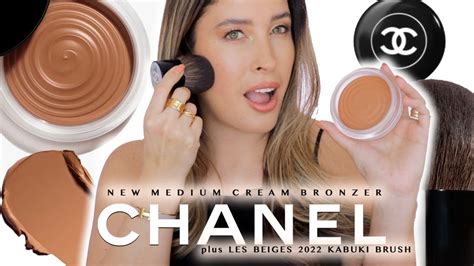 chanel medium bronzer|chanel brush for bronzing cream.